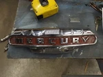 Nos Mercury Hood Emblem Above Grill 59A8168 1946-48. Fixed Price $165.00.