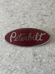 Peterbilt Oem 8 Oval Emblem Front Hood With Post. Fixed Price $119.99.