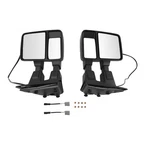 Power Signal Arrow Light Heated Chrome Tow Mirrors 99-07 Ford F250 F450. Fixed Price $124.16.