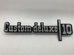 1970 Chevrolet Custom 10 Badge/emblem P-6273126 Studs Intact Excellent. Fixed Price $29.00.