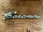 Nos Rare Chrome 72- 76 Toyota Corona Mark Ii Fender Emblem. Fixed Price $90.00.