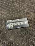 1984 - 89 Toyota 4RUNNER Tailgate Wheel Drive Rear Emblem Logo Badge Oem Used. Fixed Price $61.09.