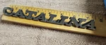 Vintage Pontiac Catalina Metal Emblem 482792. Fixed Price $10.35.