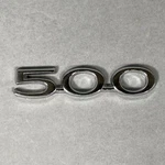 Ford Fairlane '500' Script Emblem Vintage 1960'S Metal Cast Part No Posts Read. Fixed Price $14.95.