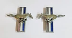 Ford Mustang Running Horse Tribar Fender Emblems 1964-1966 C4ZB-16C228-B & 229-B. Fixed Price $22.00.