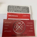 Genuine Oem Honda Insight Ulev Side Glass Decal ZE1 00-06 Sticker Logo New Rare. Fixed Price $22.95.
