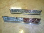 Nice Used Door Outside Custom Cab Name Plates, 1955 1956 Ford F-100 Pickup Truck. Fixed Price $32.95.