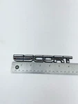 Ford Escort Chrome Vintage Emblem Badge Logo Nameplate F2CB-13B467-AA Oem. Fixed Price $10.50.