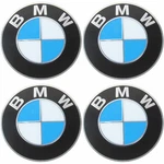 For Bmw E30 E34 E36 E39 E60 X5 Set Of Hub Cap Emblem Stickers 70MM Diameter. Fixed Price $47.95.
