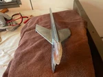 1950 Pontiac Indian Chieftan Jet Airplane Art Deco Chrome Hood Ornament 513872. Fixed Price $225.00.