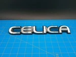 Toyota Celica Rear Trunk Emblem Badge Oem Genuine 1990S Black Chrome Logo Used. Fixed Price $34.99.