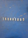 64 Ford Thunderbird Hood Letters Excluding 1-I & 1-B Nice Oem Parts. Fixed Price $37.49.