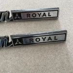 Plymouth Dodge Van Sportsman Royal Nameplate 1970 1979 Oem 295646 Set Of. Fixed Price $28.88.