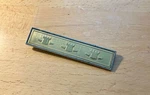 1968 Chrysler New Yorker Part 2789683 Mopar Detailing Emblems Trim. Fixed Price $9.45.