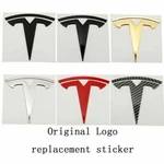 Metal Alloy Front Hood & Rear Tesla Emblem Logo Badge For Model 3. Fixed Price $16.99.