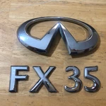 2003 - 2008 Infiniti FX35 Rear Emblem Badge Logo Nameplate 90891CG000 Oem. Fixed Price $19.99.