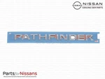 Genuine Nissan 2013-2022 Pathfinder Rear Emblem Nameplate 90895-3KA0A. Fixed Price $75.26.