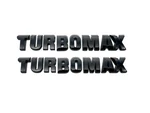 Fit 2024-2025 Chevrolet Silverado Turbomax Gloss Black Emblems 85079242 Qty. Fixed Price $35.88.