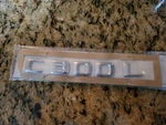 Genuine Mercedes Emblem - C300 / A2058174300. Fixed Price $60.00.
