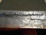 Nos 1988 1989 1990 1991 Ford Aerostar Xlt Rear Door Trunk Panel Emblem New Oem. Fixed Price $29.99.