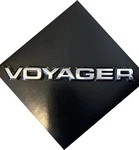 Plymouth Oem 4319995 Voyager Chrome & Black Rear Emblem Badge Logo. Fixed Price $10.12.