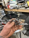 1971 1972 1973 Dodge Polara Custom Quarter Script Emblem Original Mopar. Fixed Price $15.00.