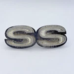 Vintage Chevrolet Ss Emblem Badge Oem Chrome Black Chevy Chevelle Nova Camaro. Fixed Price $13.04.