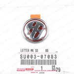 New Genuine Toyota Side Badge Wing Rh Fender Logo Emblem SU003-07083. Fixed Price $69.01.