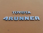 03 04 05 06 07 08 09 Toyota 4RUNNER Rear Chrome Emblem Logo Badge Sign A47895. Fixed Price $50.00.