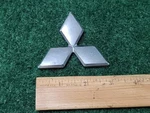 02 03 Mitsubishi Galant Front Grille Emblem Triple Diamond Logo Badge Oem 1M1. Fixed Price $14.99.