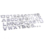 Cosmos 40 Pcs Silver Tone Plastic Car Letters Number Sticker 3D Emblem. Fixed Price $15.08.