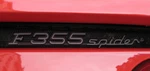 Genuine Ferrari F355 Spider Emblem Brand New Part# 64523300. Fixed Price $148.02.