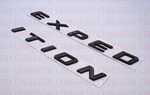 Fits Oem 2018-21 Expedition Max Limited Matte Black Stealth Hood Letters Emblem. Fixed Price $44.88.