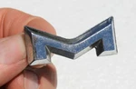 1963 Plymouth Fury Chrome Letter "m" Emblem 2417370 Oem. Fixed Price $18.99.