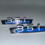 Front Fender Emblem 351 Blue 1966-77 Ford Bronco C9DZ-16228-A Vtg Replacement. Fixed Price $39.95.