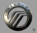 2002-2005 Mercury Mountaineer Emblem Logo Badge Symbol Front Grill Chrome 2S1. Fixed Price $10.00.