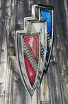Original 1970 Buick Skylark Front Emblem Sport Wagon Center Grille Oem 1232853. Fixed Price $66.00.