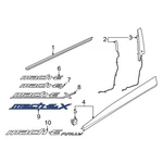 Ford LJ8Z16720L Front Right Door Emblem. Fixed Price $196.79.