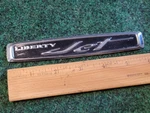11-12 Jeep Liberty Jet Front Fender Emblem Nameplate Badge Mopar 68092488AA 1M2. Fixed Price $49.99.