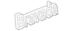 Genuine 1995-2005 Chevrolet Gmc Oldsmobile Bowtie Blazer Name Plate 15672283. Fixed Price $54.89.