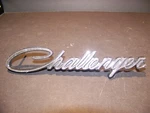 1970 Dodge Challenger Grill Script Emblem Oem #2998546. Fixed Price $149.97.