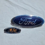 Lot Of Blue & Chrome Ford Emblems/trim Various Part Number FL3Z8213A. Fixed Price $44.49.
