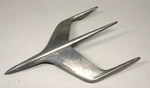 1955 56 Mercury Jet Hood Ornament # 10460 Bv 16850-B. Fixed Price $45.00.