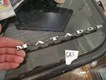 Vintage 1971 72 73 Amc Matador Emblem Script Oem 3646556. Fixed Price $36.99.