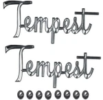 Tempest Quarter Panel Fender Script Emblem Set For 1966 Pontiac Usa Made. Fixed Price $99.98.