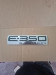 2006-2014 Ford "E-350 Super Duty" Van Rear Door Emblem 6C24-15402A17-GB-BB. Fixed Price $28.00.