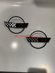 1991-96 C4 Corvette Nose And Fuel Gas Door Emblems 92 93 94 95 Set-pair. Fixed Price $31.00.