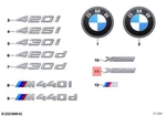 Genuine Bmw G22 G23 M440DX M440IX Convertible Lettering X-drive Mpa 51148060233. Fixed Price $91.52.