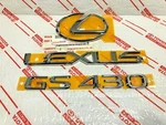 *new Oem Lexus GS430 Chrome Trunk Emblems Badge 2001-2005 Free Shipping. Fixed Price $166.00.