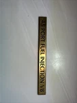 1990 Cadillac Nos 4.5 Port Fuel Injection V8 Emblem Gold **brand New**. Fixed Price $12.99.